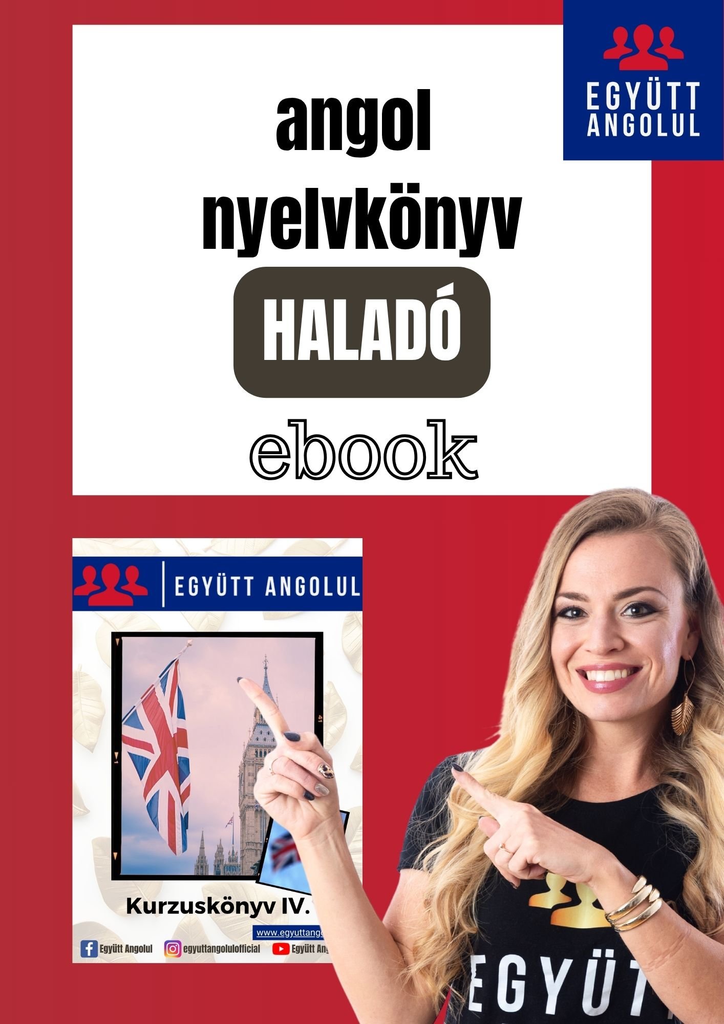 haladó angol nyelvkönyv az együtt angolul kínálatában