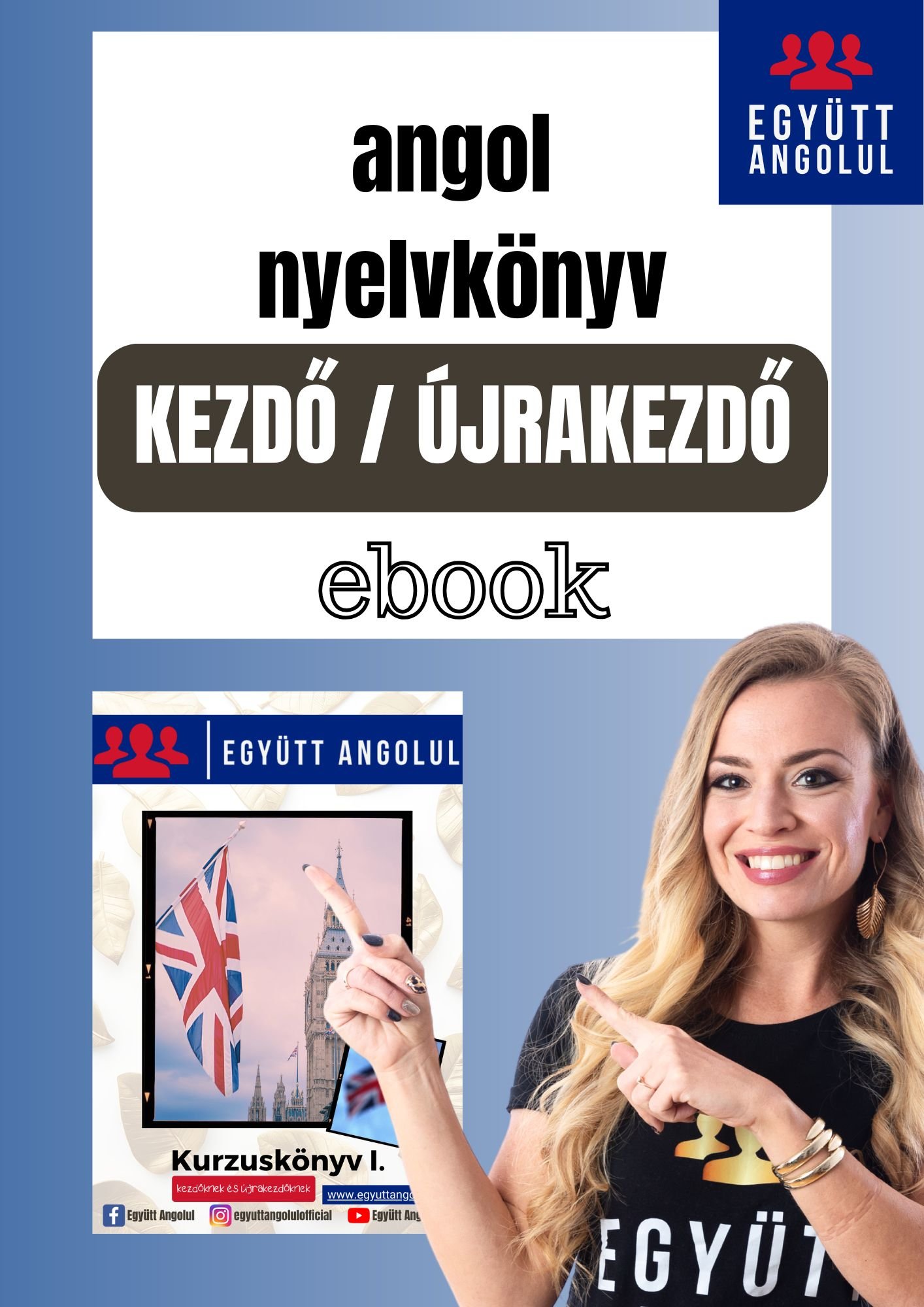 kezdő angol nyelvkönyv az együtt angolul kínálatában